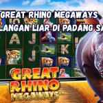 Great Rhino Megaways Petualangan Liar di Padang Savana